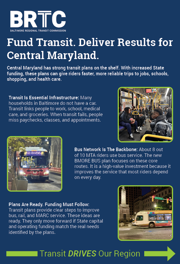 An image of the frontside of the BRTC 2026 Funding Priorities Flyer